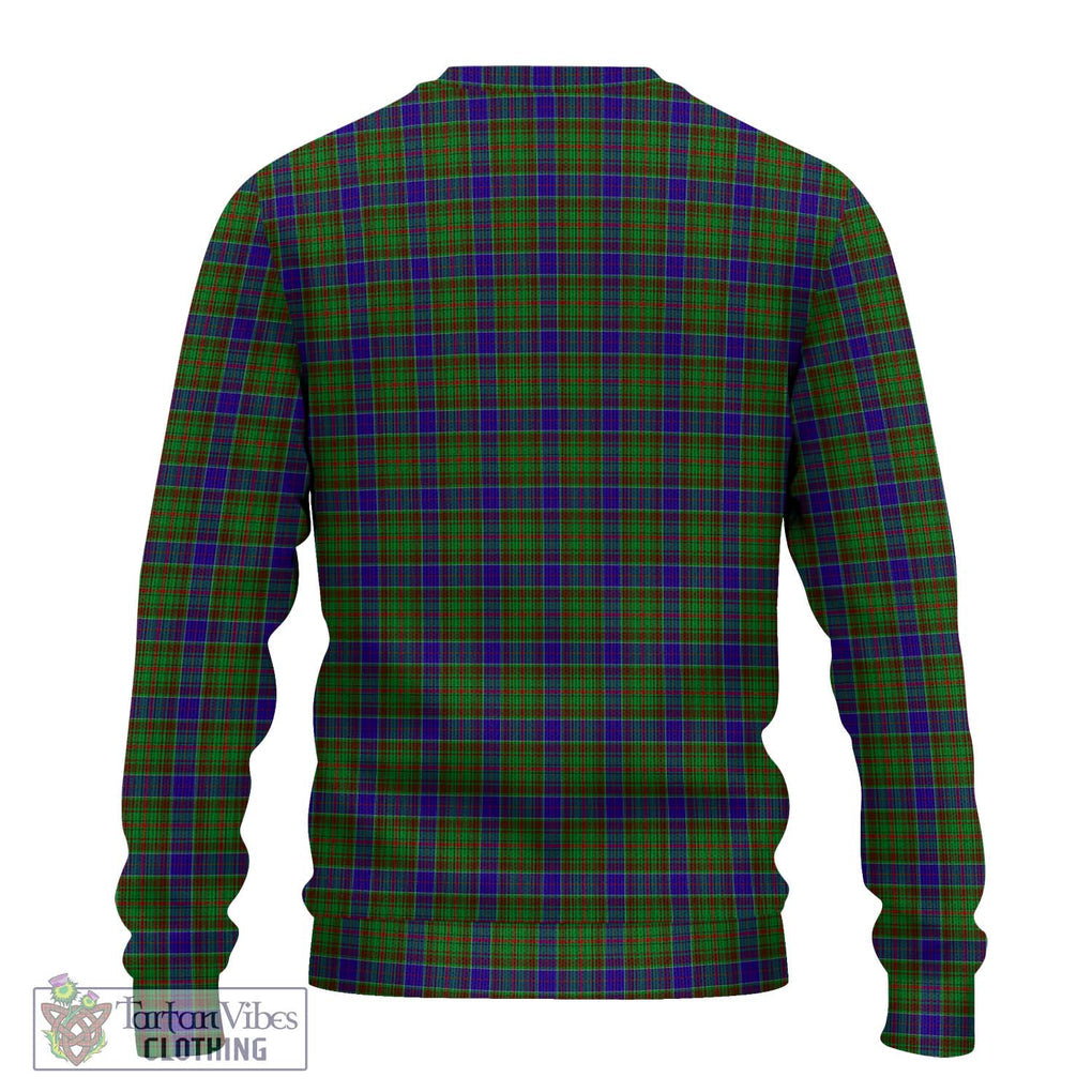 Adam Tartan Knitted Sweater with Family Crest DNA In Me Style - Tartanvibesclothing Shop
