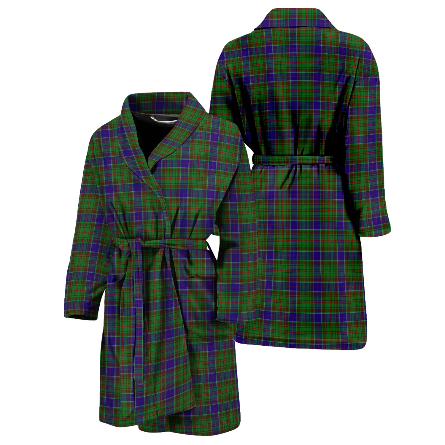 Adam Tartan Bathrobe Unisex M - Tartan Vibes Clothing