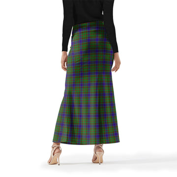 Adam Tartan Womens Full Length Skirt