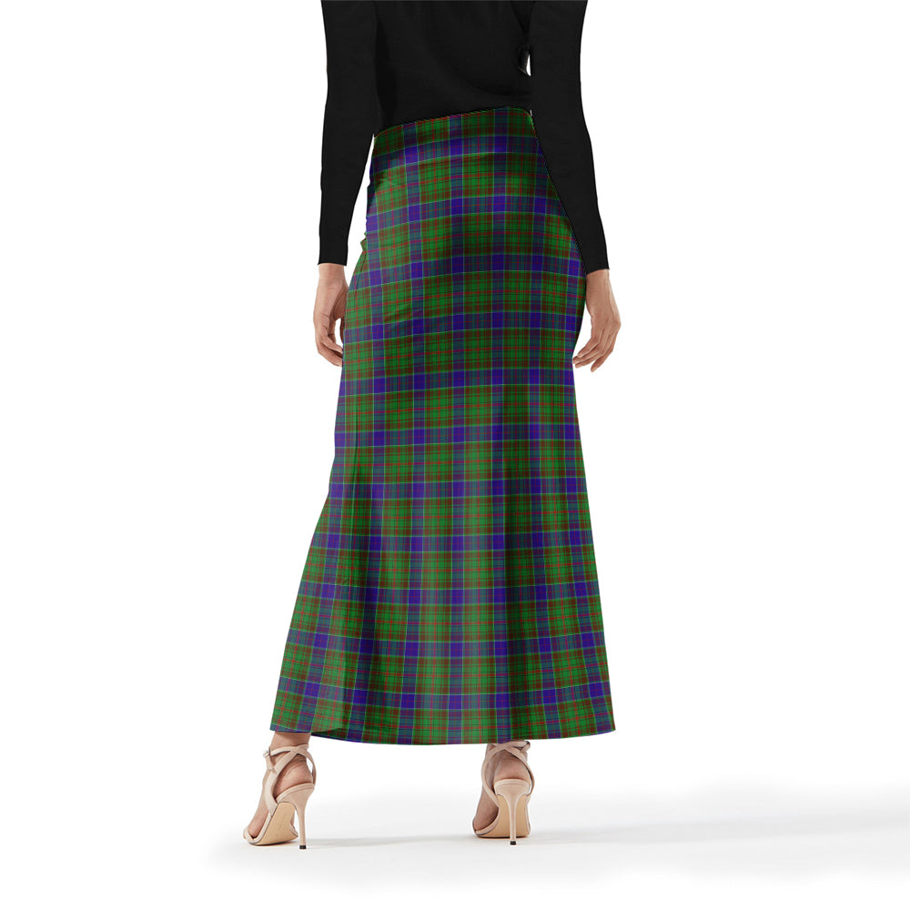 Adam Tartan Womens Full Length Skirt - Tartanvibesclothing