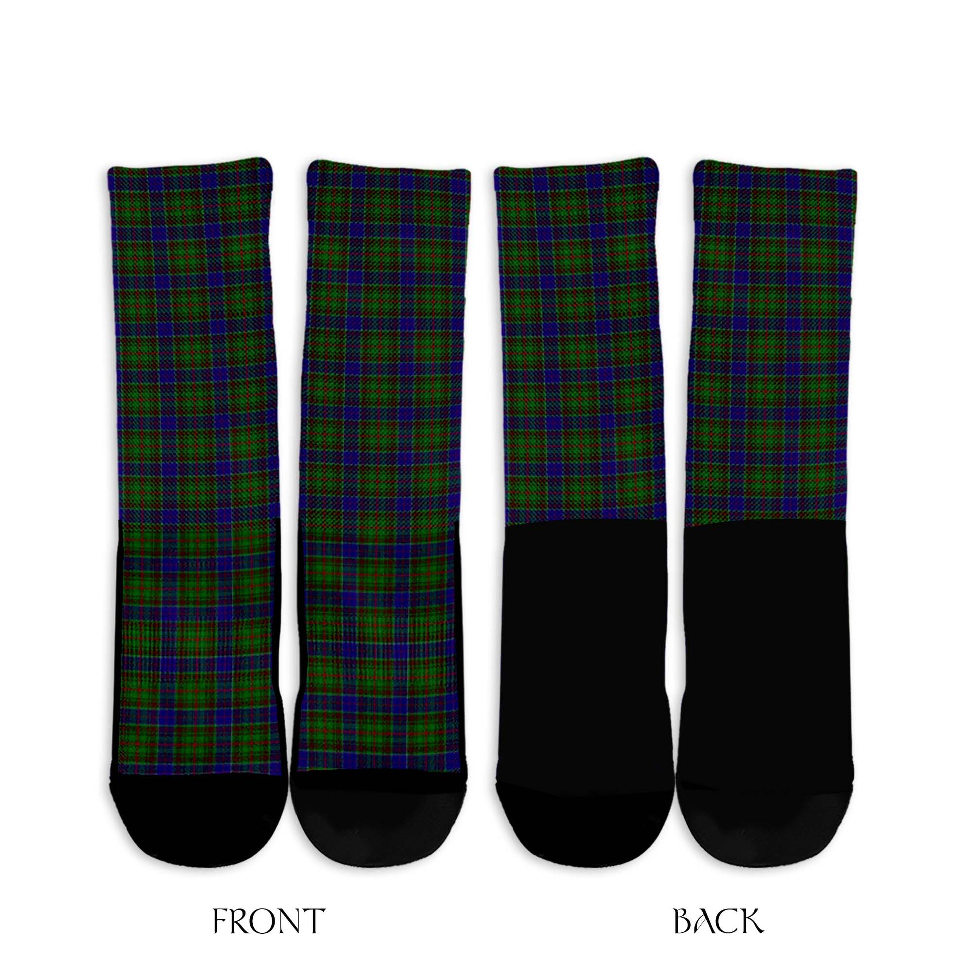 Adam Tartan Crew Socks - Tartan Vibes Clothing