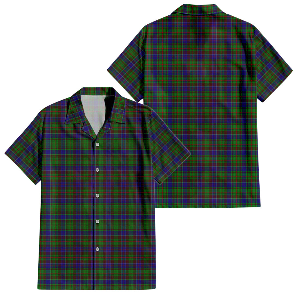 Adam Tartan Short Sleeve Button Down Shirt - Tartanvibesclothing