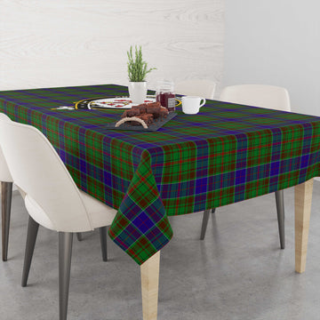 Adam Tatan Tablecloth with Family Crest - Tartanvibesclothing