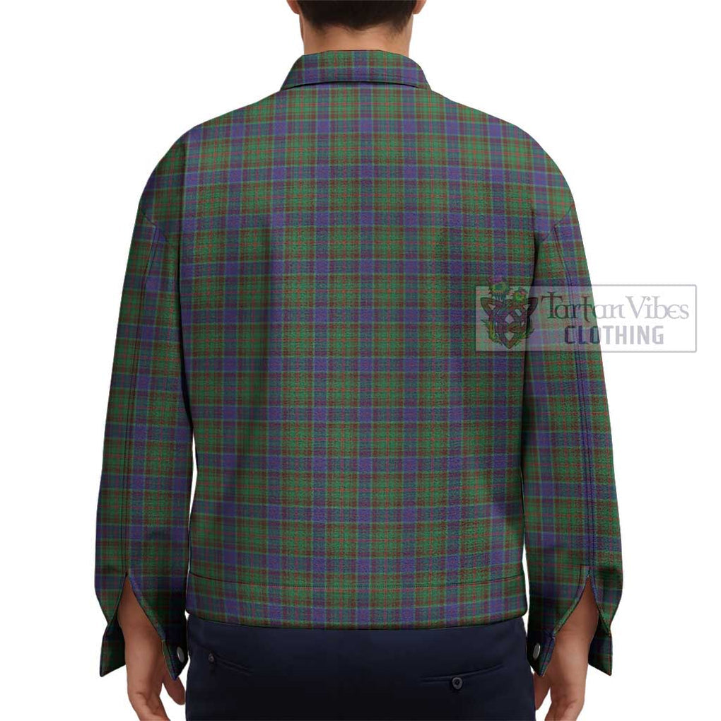 Adam Tartan Unisex Lapel Cotton Jacket - Tartan Vibes Clothing
