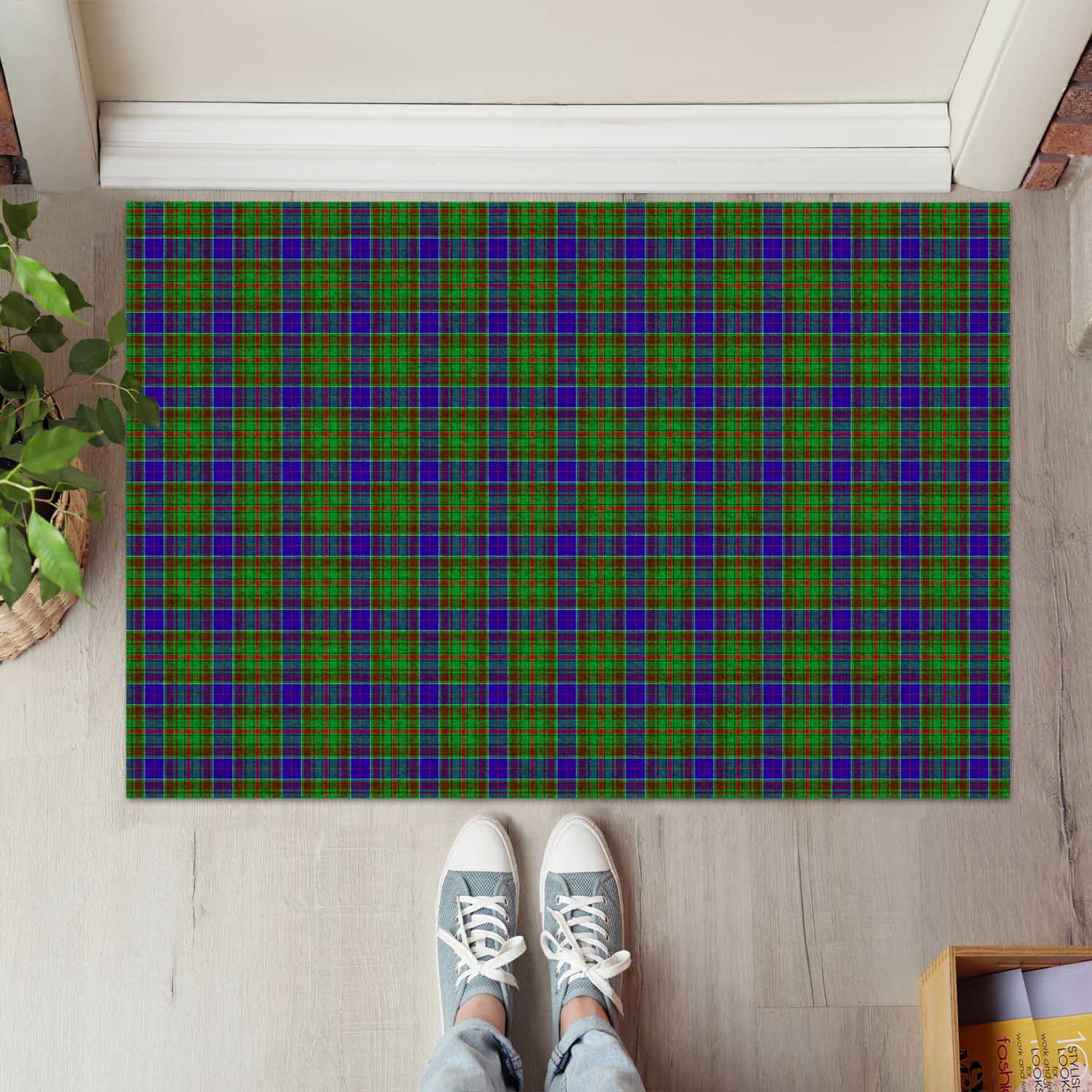 Adam Tartan Door Mat - Tartanvibesclothing
