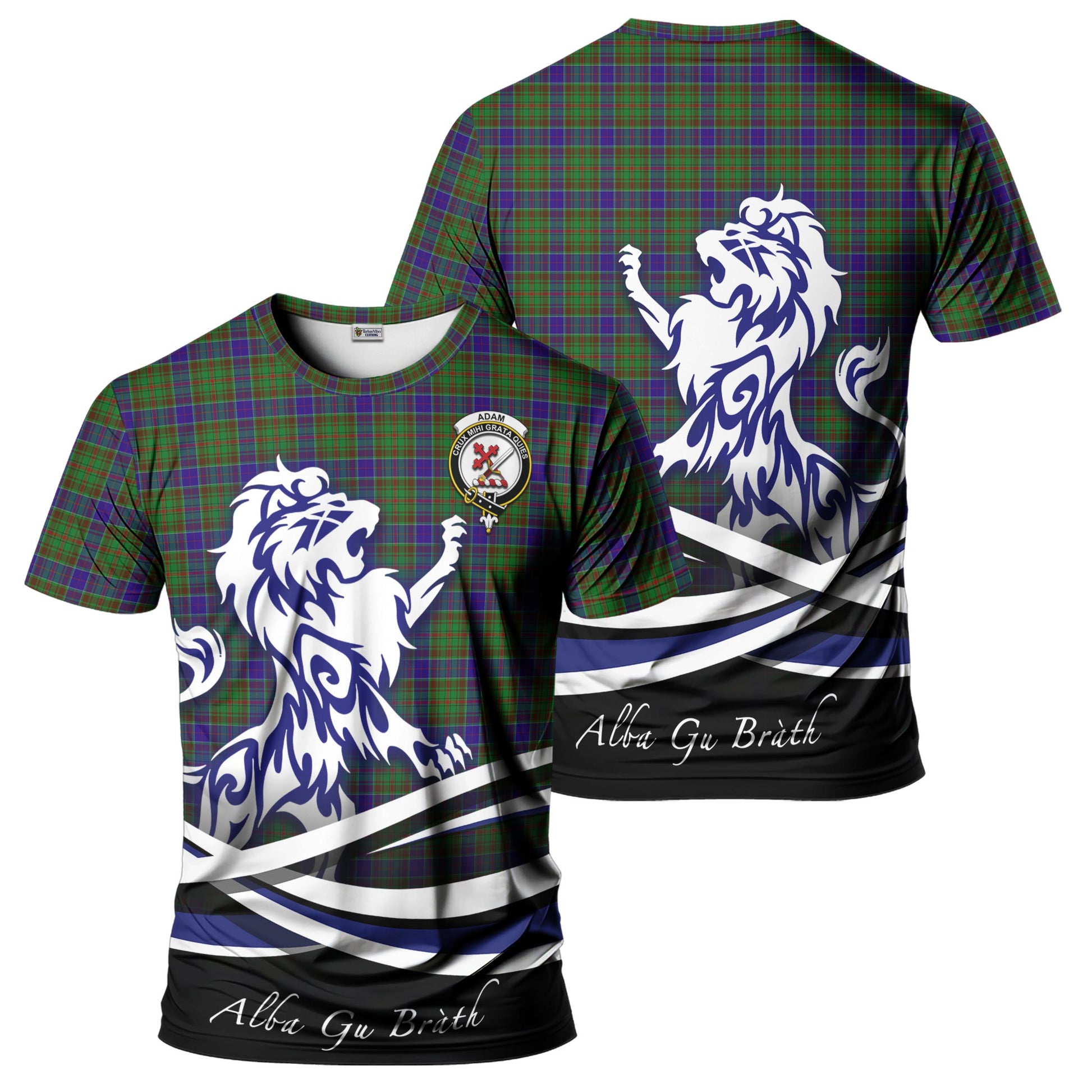 adam-tartan-t-shirt-with-alba-gu-brath-regal-lion-emblem