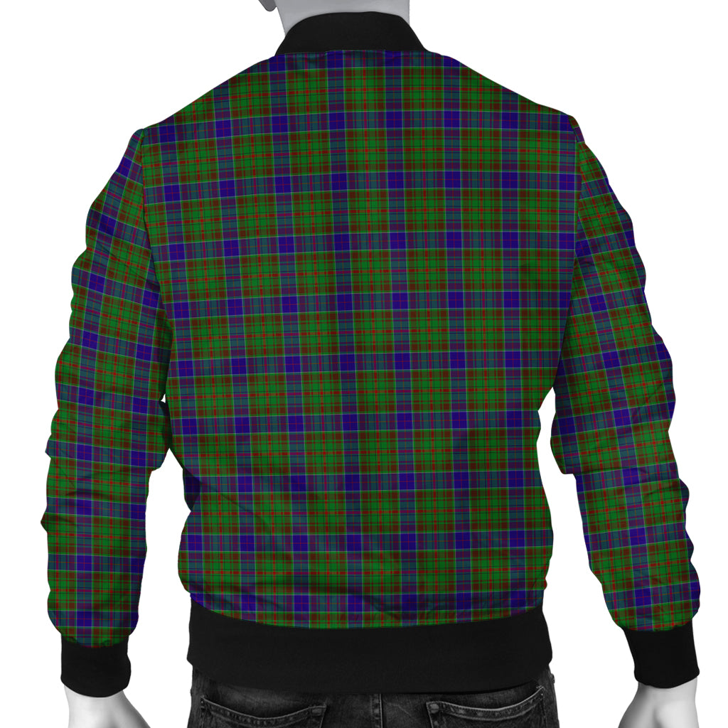 Adam Tartan Bomber Jacket with Family Crest - Tartanvibesclothing