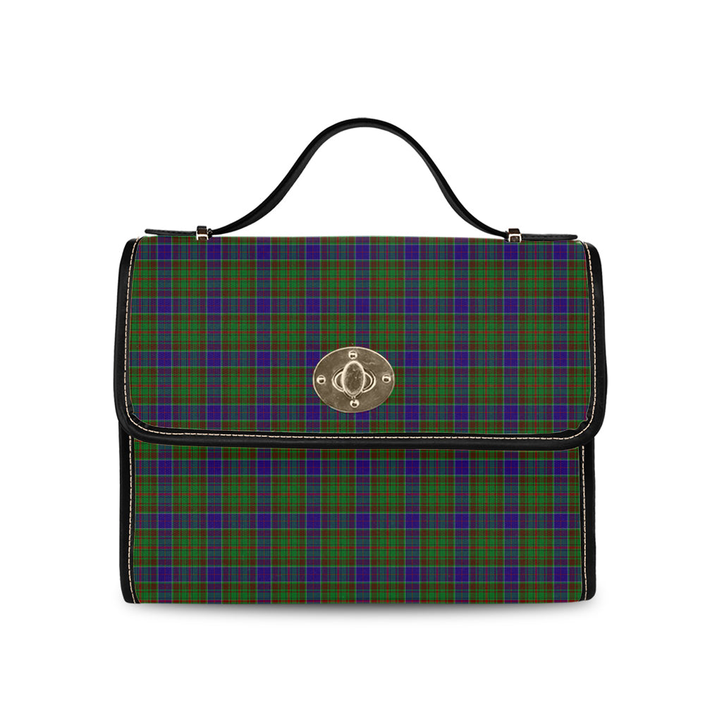 Adam Tartan Leather Strap Waterproof Canvas Bag - Tartanvibesclothing