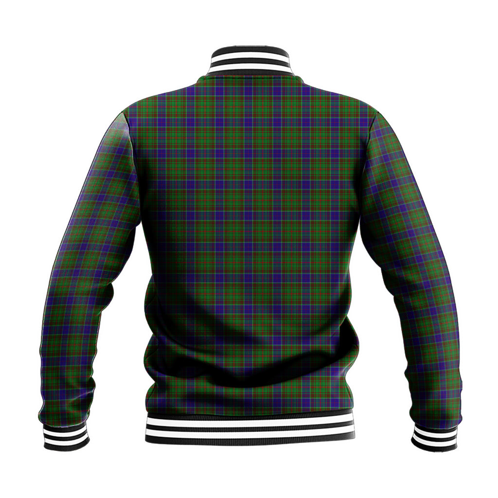 Adam Tartan Baseball Jacket with Family Crest - Tartan Vibes Clothing