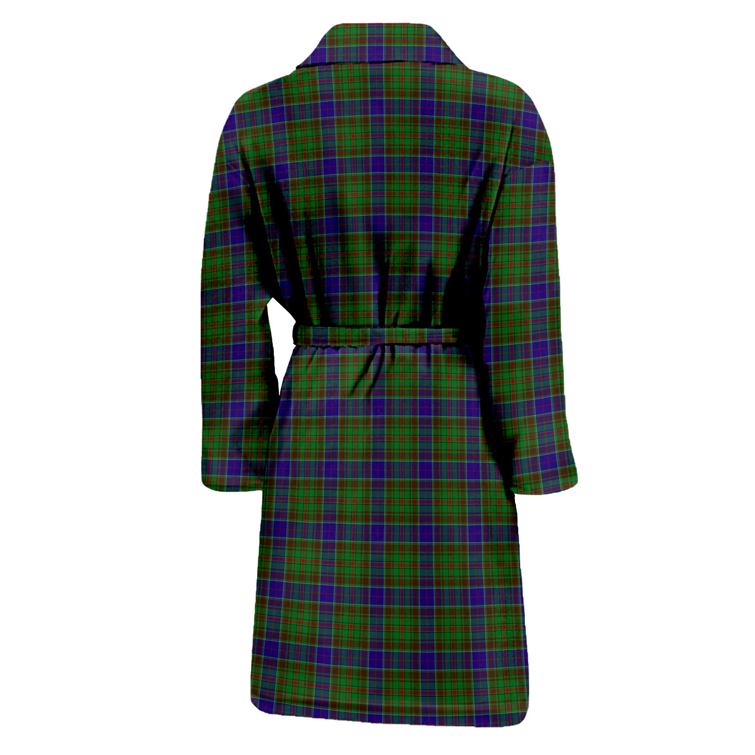 Adam Tartan Bathrobe with Family Crest - Tartan Vibes Clothing