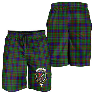 Adam Tartan Mens Shorts with Family Crest