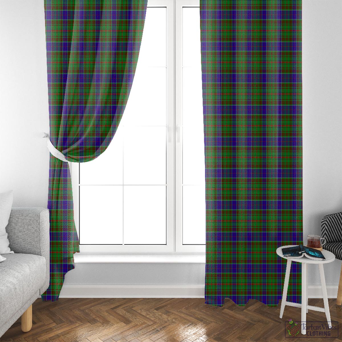 Adam Tartan Window Curtain - Tartan Vibes Clothing