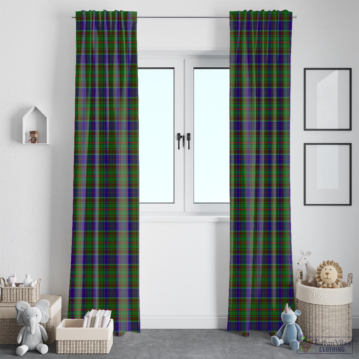 Adam Tartan Window Curtain - Tartan Vibes Clothing