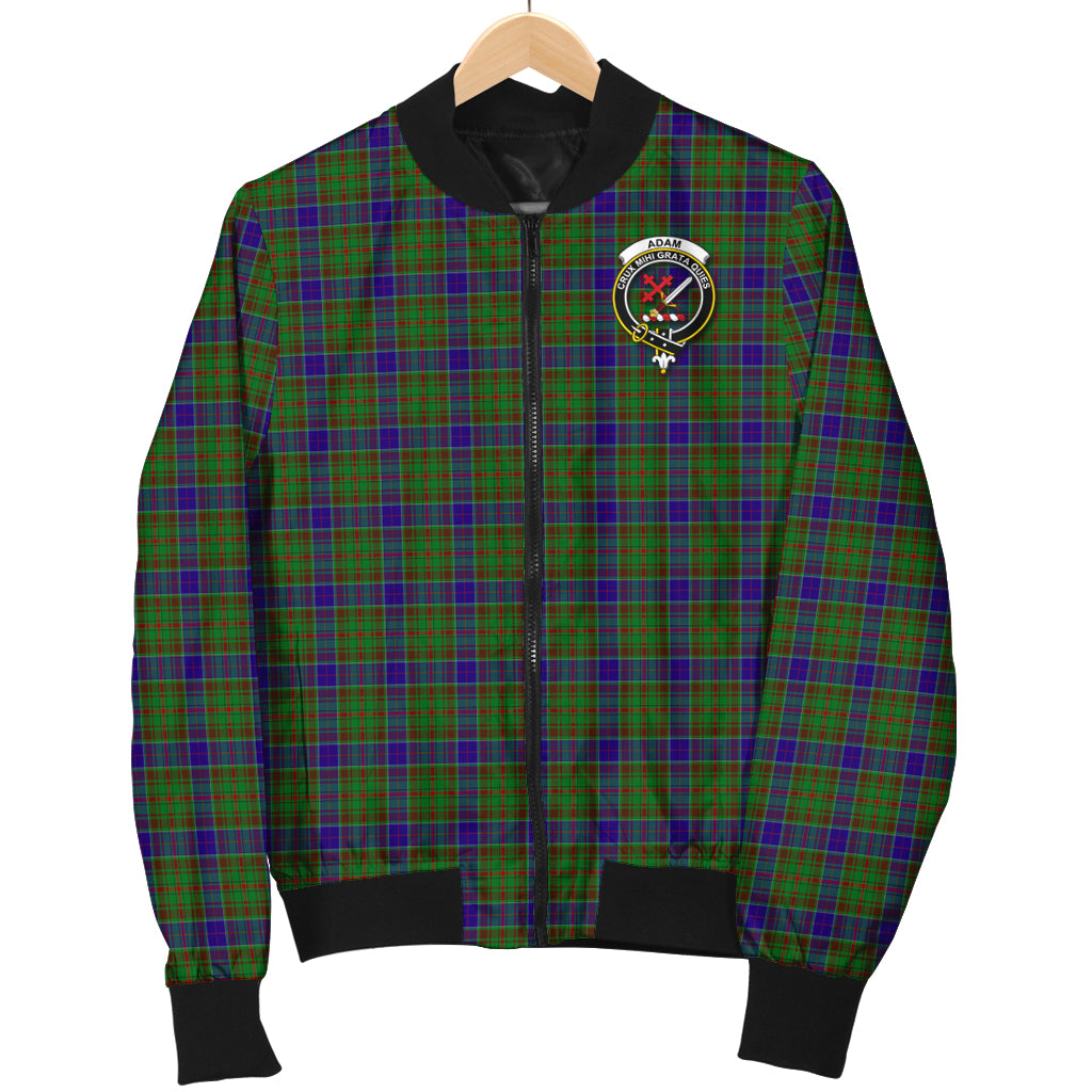 Adam Tartan Bomber Jacket with Family Crest - Tartanvibesclothing