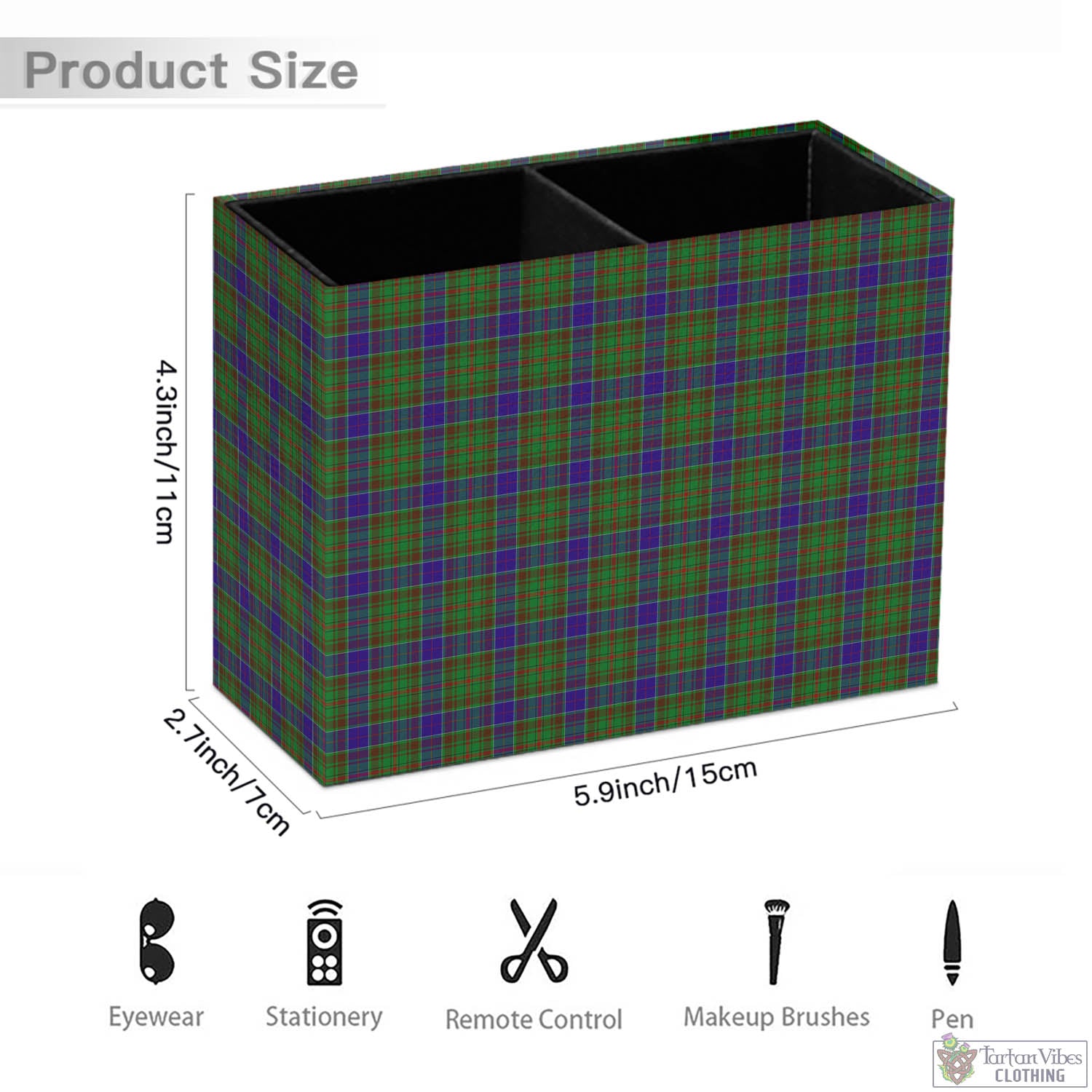 Adam Tartan Pen Holder - Tartan Vibes Clothing