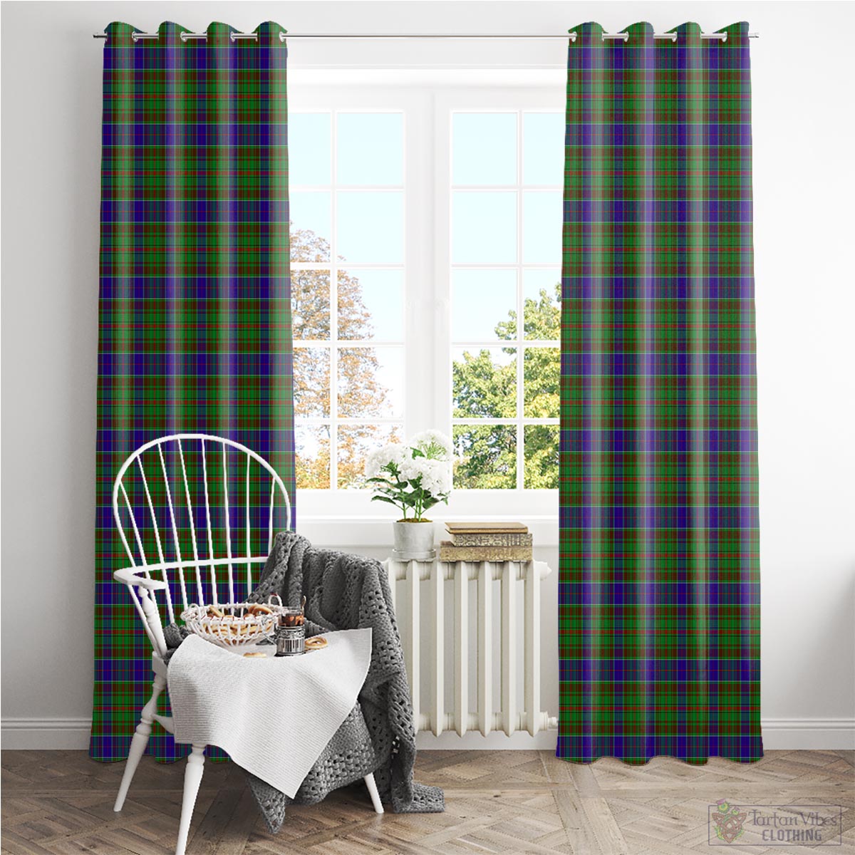 Adam Tartan Window Curtain - Tartan Vibes Clothing