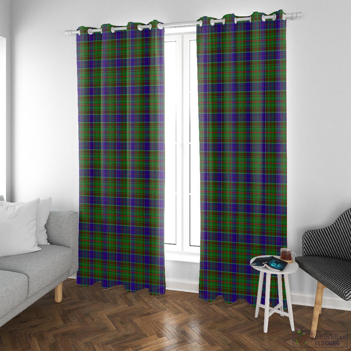 Adam Tartan Window Curtain - Tartan Vibes Clothing