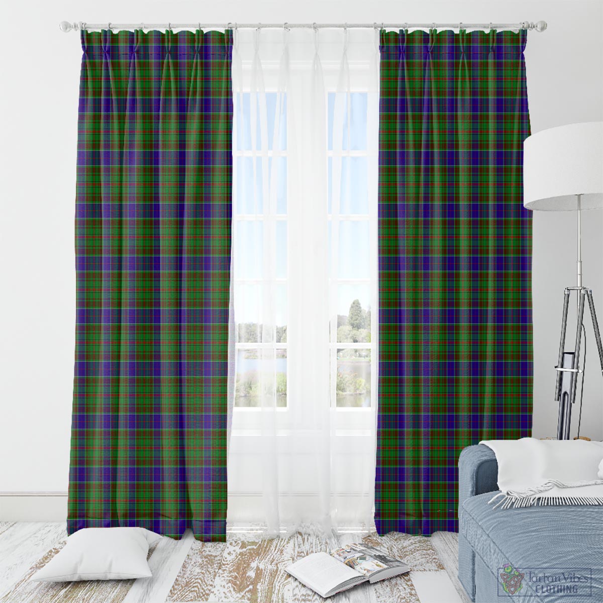 Adam Tartan Window Curtain - Tartan Vibes Clothing