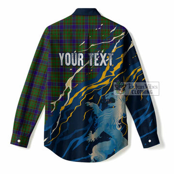 Adam Scotland Tartan Women Casual Shirt WC2026 Football - We'll Be Coming