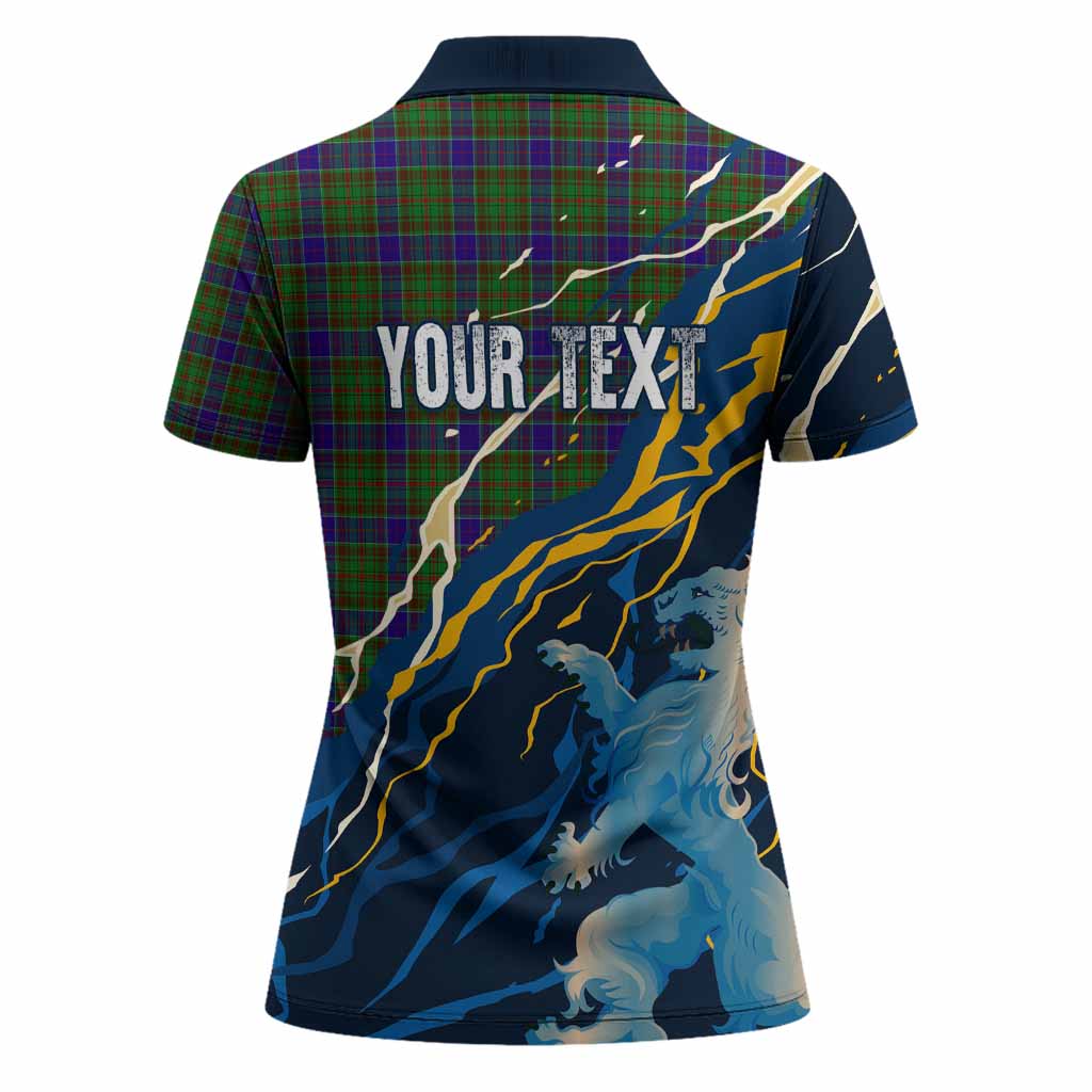 Adam Scotland Tartan Women Polo Shirt WC2026 Football - We'll Be Coming