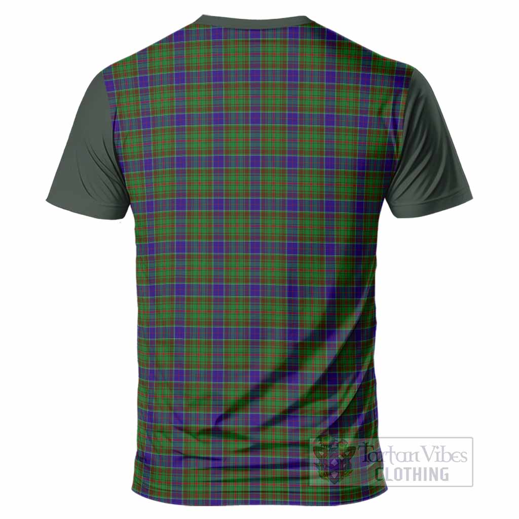 Adam Tartan Accent T-Shirt with Family Crest