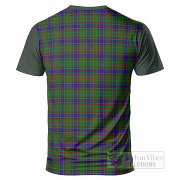 Adam Tartan Accent T-Shirt with Family Crest