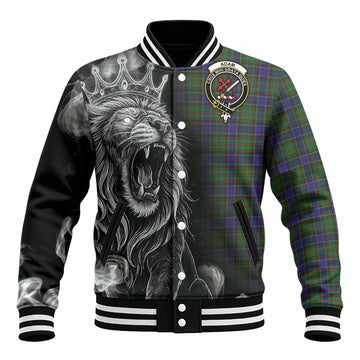 Adam Tartan Baseball Jacket Roaring Lion Heritage