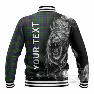 Adam Tartan Baseball Jacket Roaring Lion Heritage