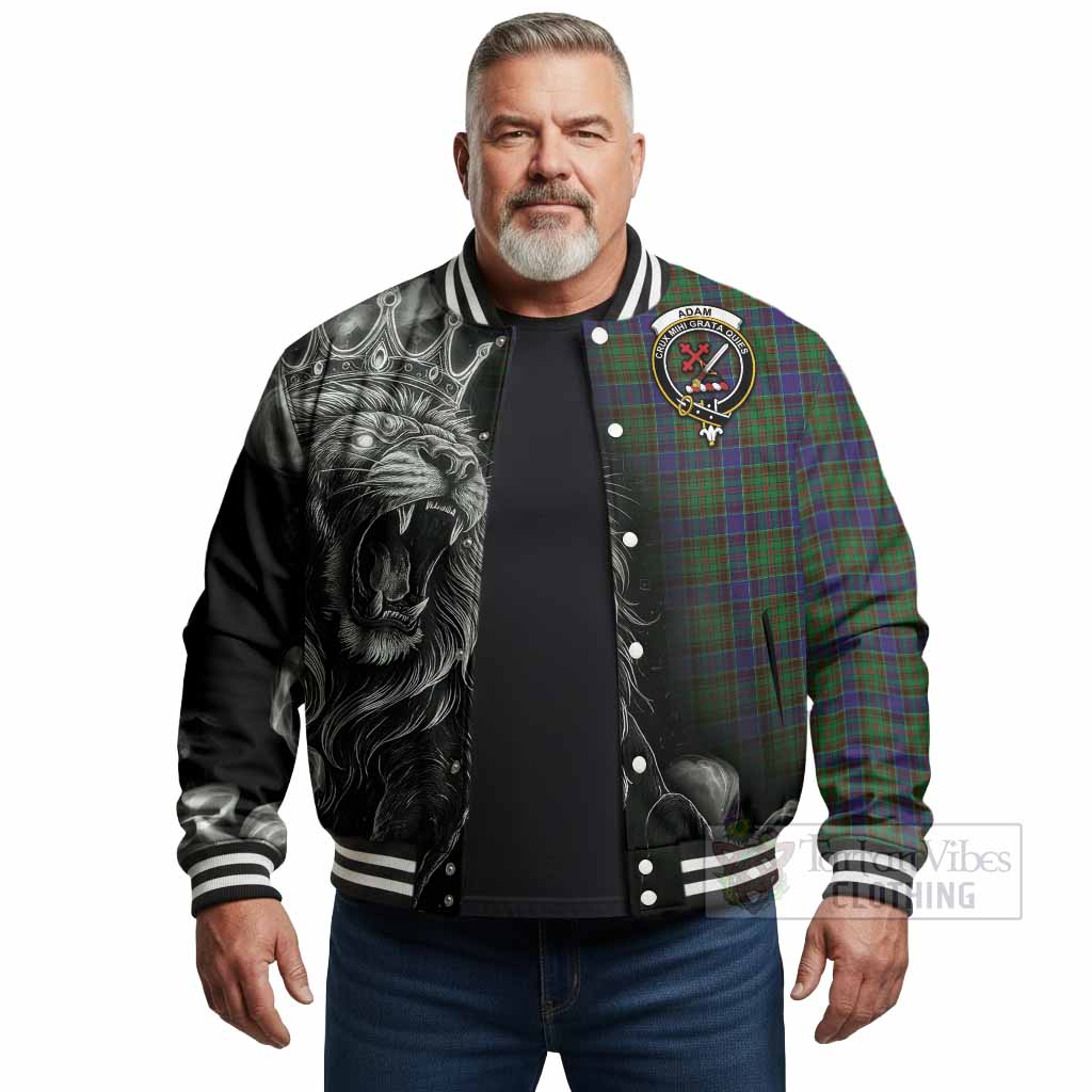Adam Tartan Baseball Jacket Roaring Lion Heritage