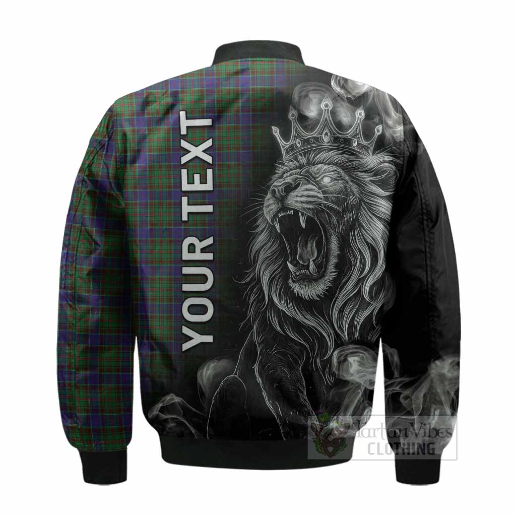 Adam Tartan Bomber Jacket Roaring Lion Heritage