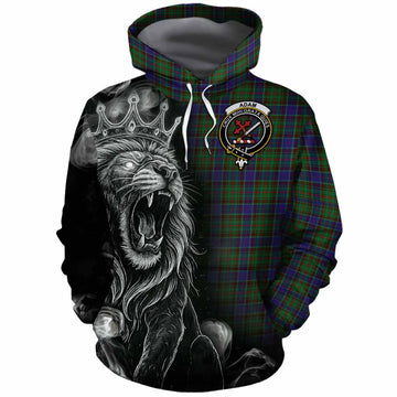 Adam Tartan Cotton Hoodie Roaring Lion Heritage