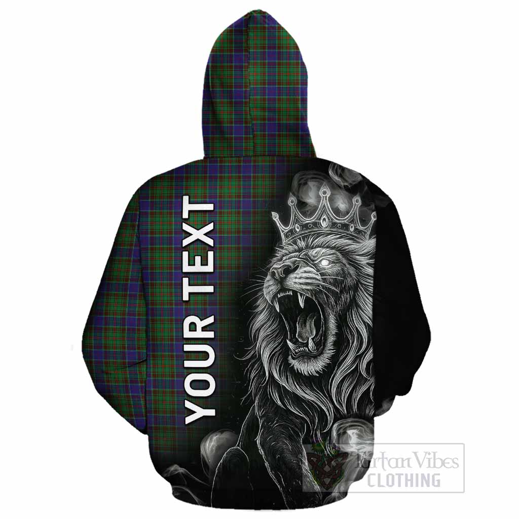 Adam Tartan Cotton Hoodie Roaring Lion Heritage