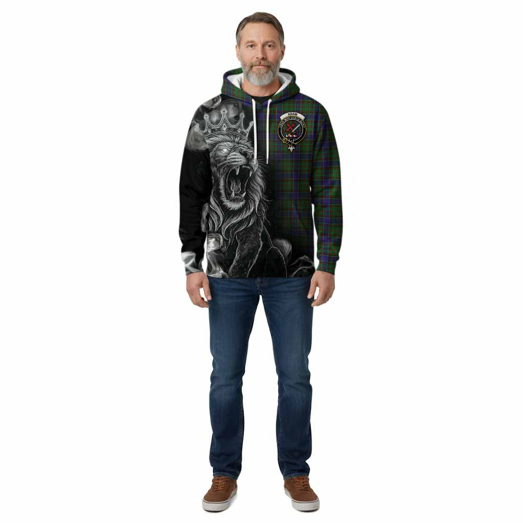 Adam Tartan Cotton Hoodie Roaring Lion Heritage