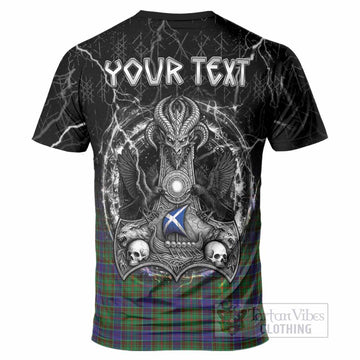 Adam Tartan Crest T-Shirt Celtic Odin's Raven Legacy