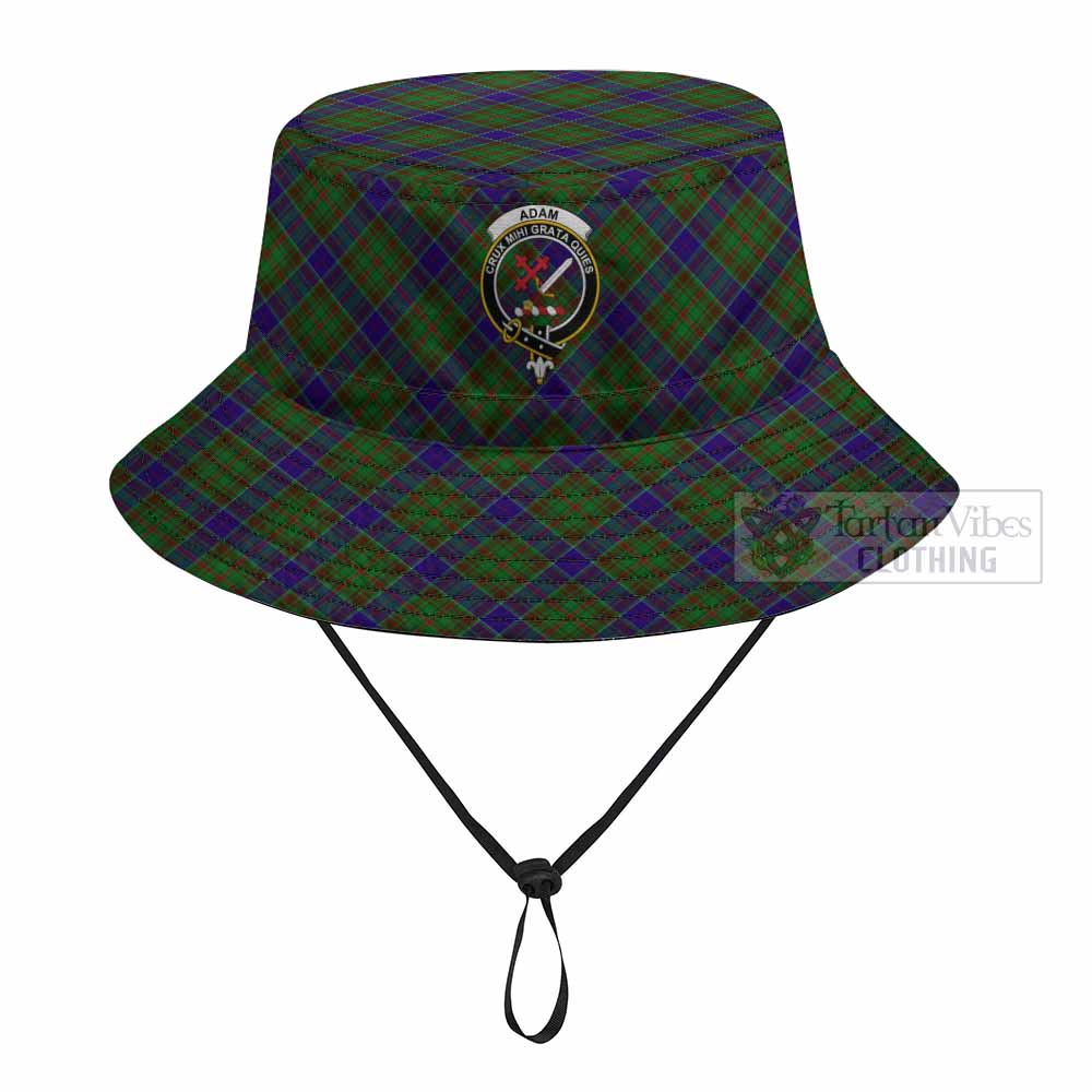 Adam Tartan Fishing Hat with Family Crest
