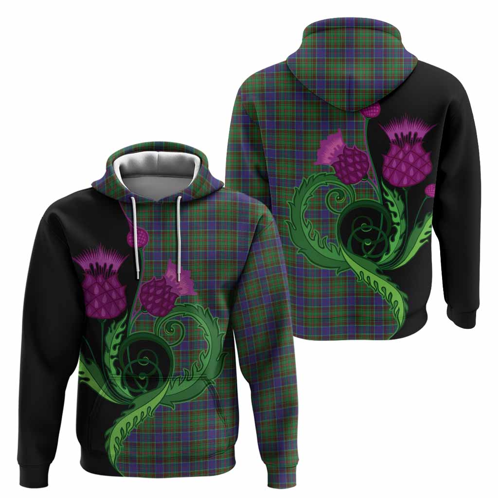 Adam Tartan Hoodie Traditional Scottish Thistle