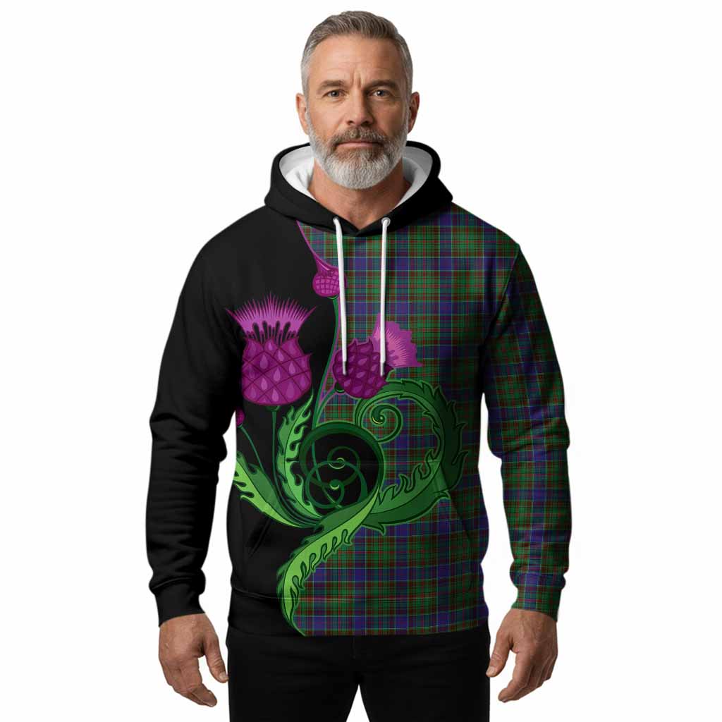 Adam Tartan Hoodie Traditional Scottish Thistle