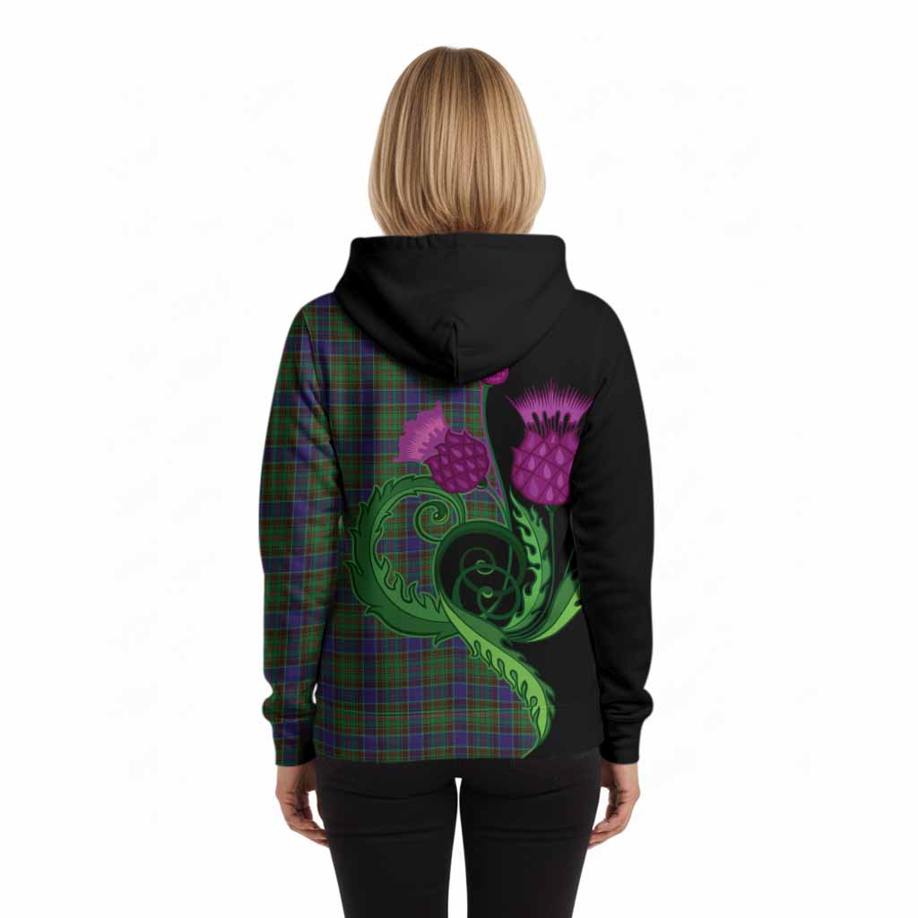 Adam Tartan Hoodie Traditional Scottish Thistle