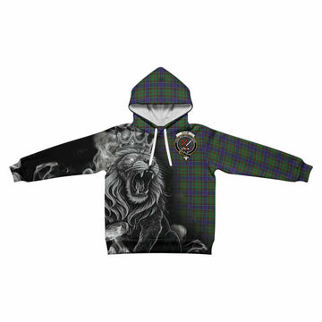 Adam Tartan Kid Hoodie Roaring Lion Heritage