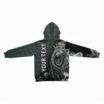 Adam Tartan Kid Hoodie Roaring Lion Heritage