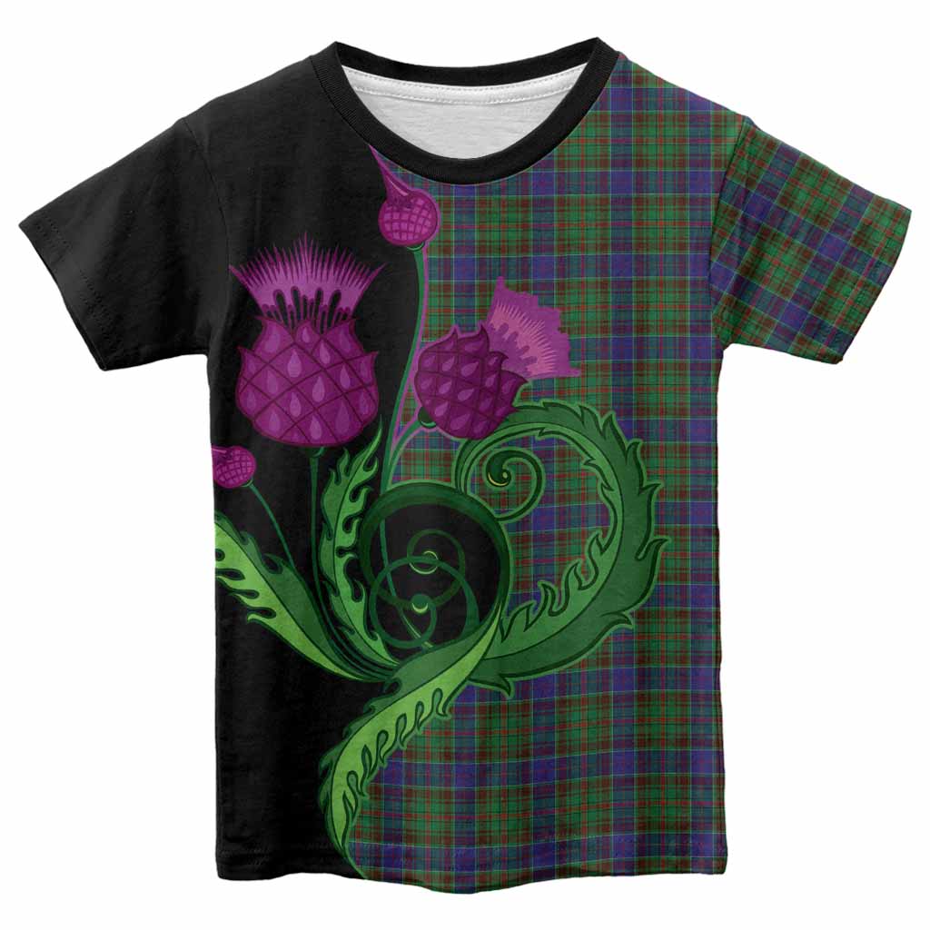 Adam Tartan Kid T-shirt Traditional Scottish Thistle