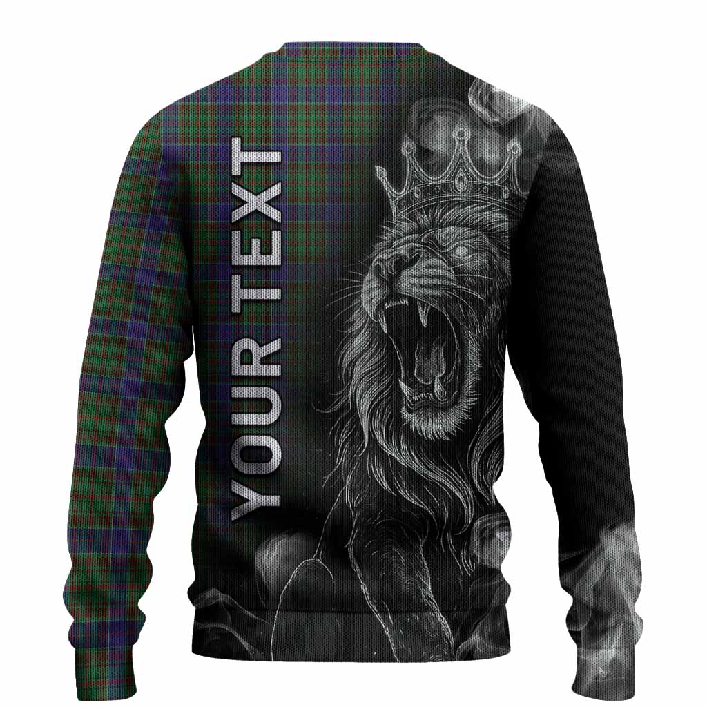 Adam Tartan Knitted Sweater Roaring Lion Heritage
