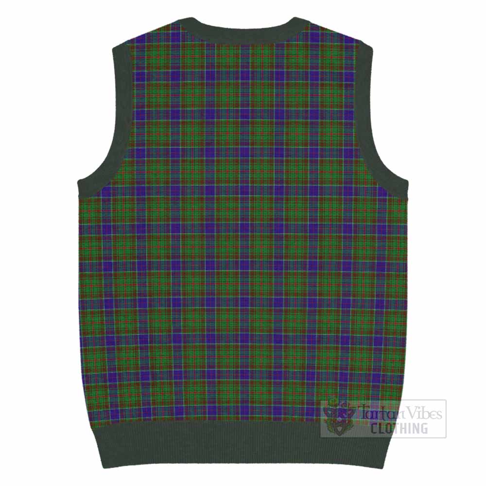 Adam Tartan Knitted V-Neck Vest - Tartan Vibes Clothing