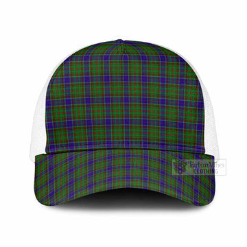 Adam Tartan Mesh Trucker Cap