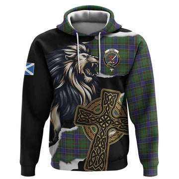 Adam Tartan Scottish Hoodie Lion Celtic Heritage
