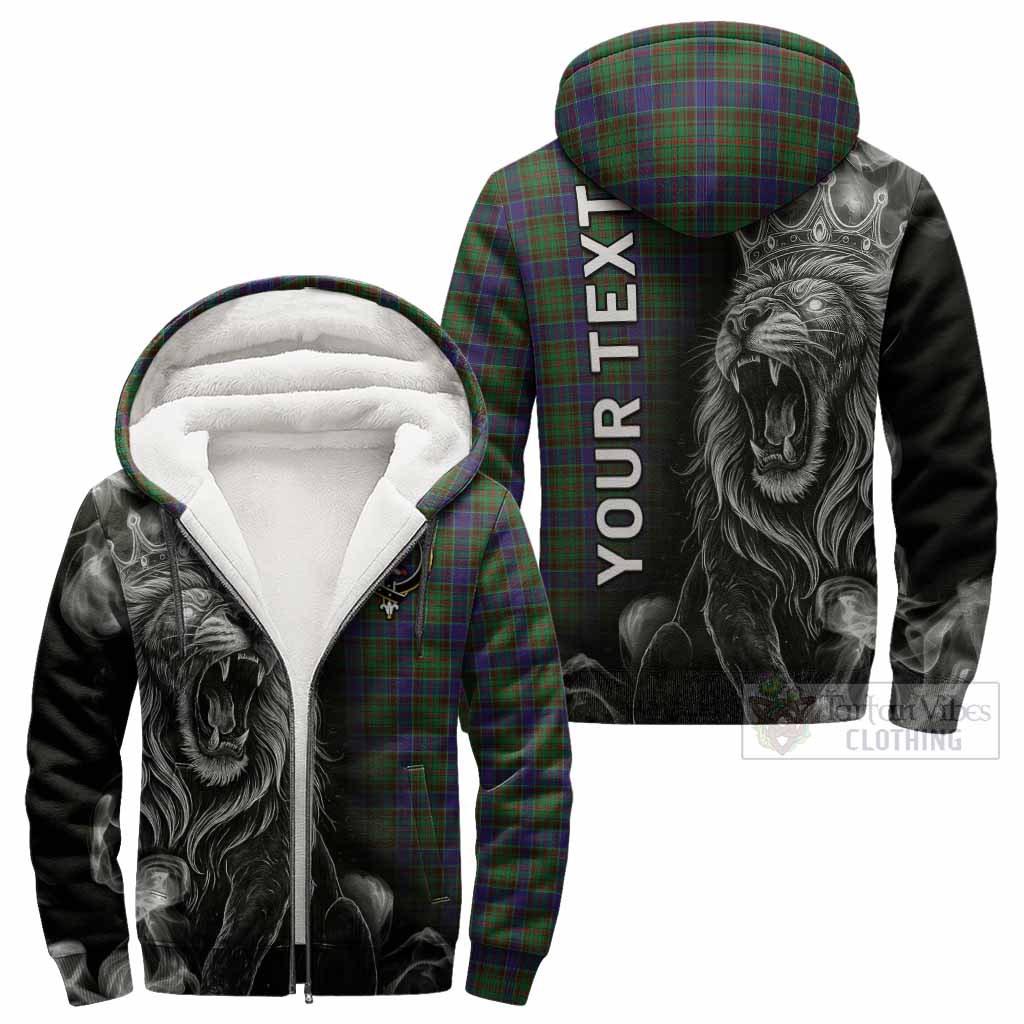 Adam Tartan Sherpa Hoodie Roaring Lion Heritage