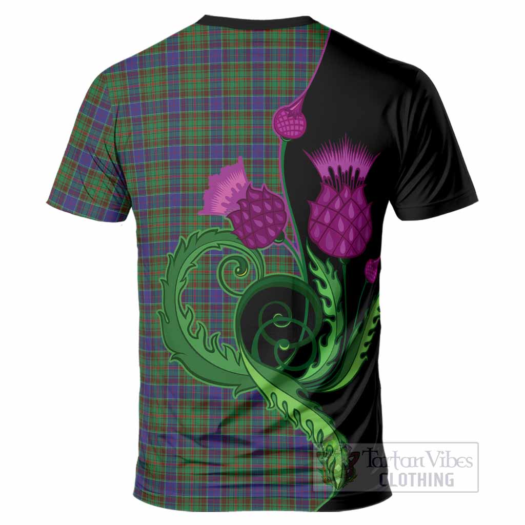 Adam Tartan T-Shirt Traditional Scottish Thistle