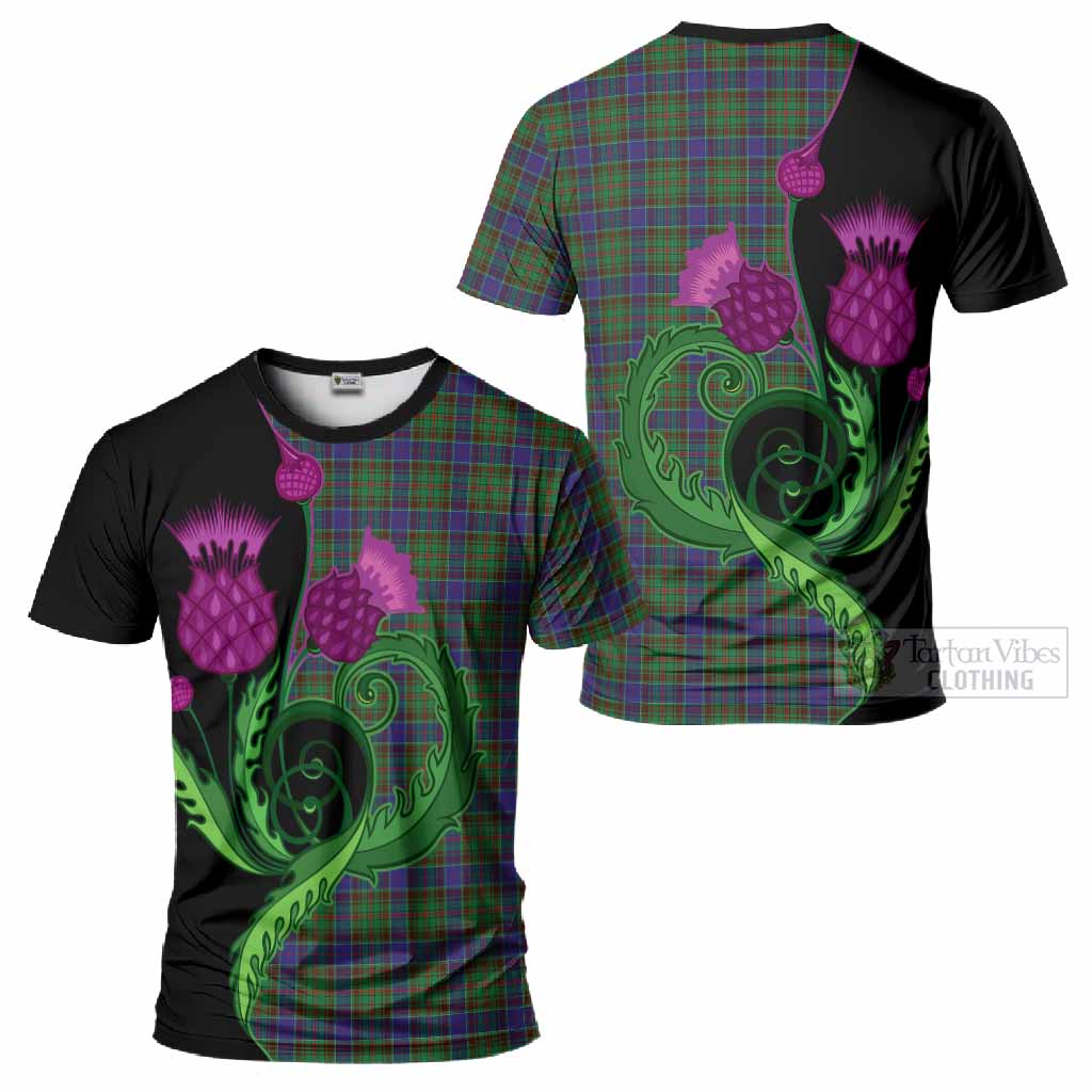 Adam Tartan T-Shirt Traditional Scottish Thistle