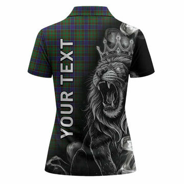 Adam Tartan Women Polo Shirt Roaring Lion Heritage
