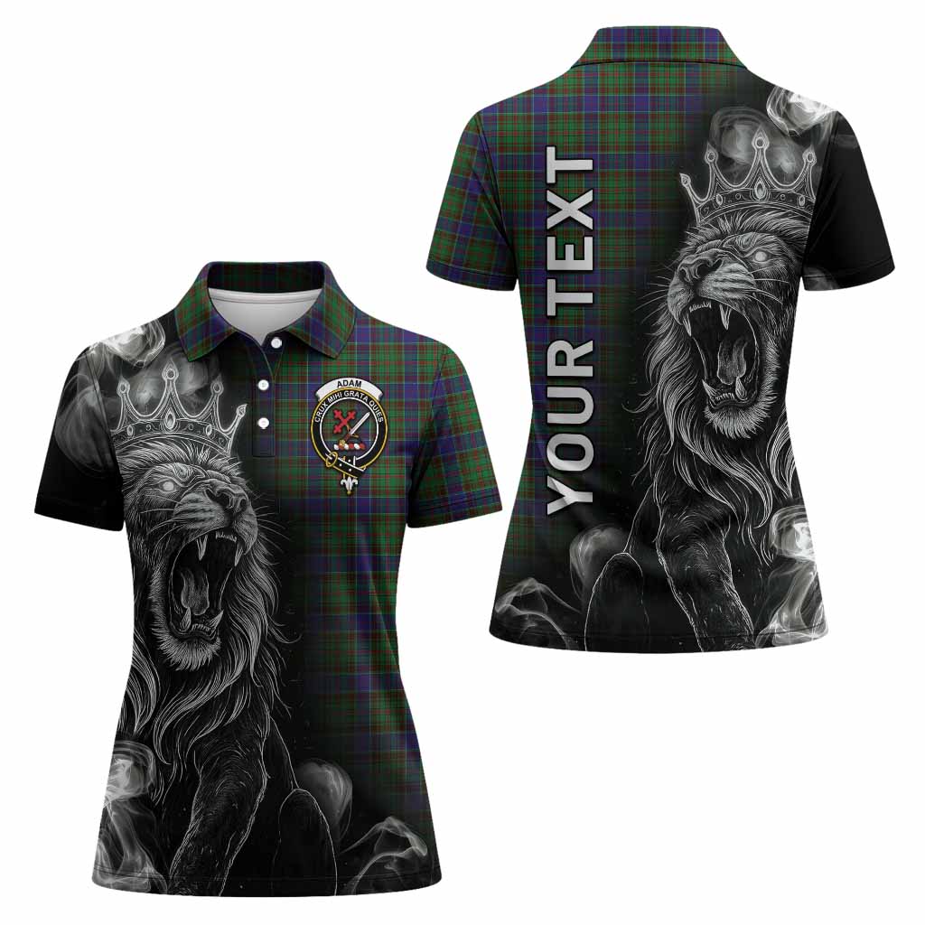 Adam Tartan Women Polo Shirt Roaring Lion Heritage